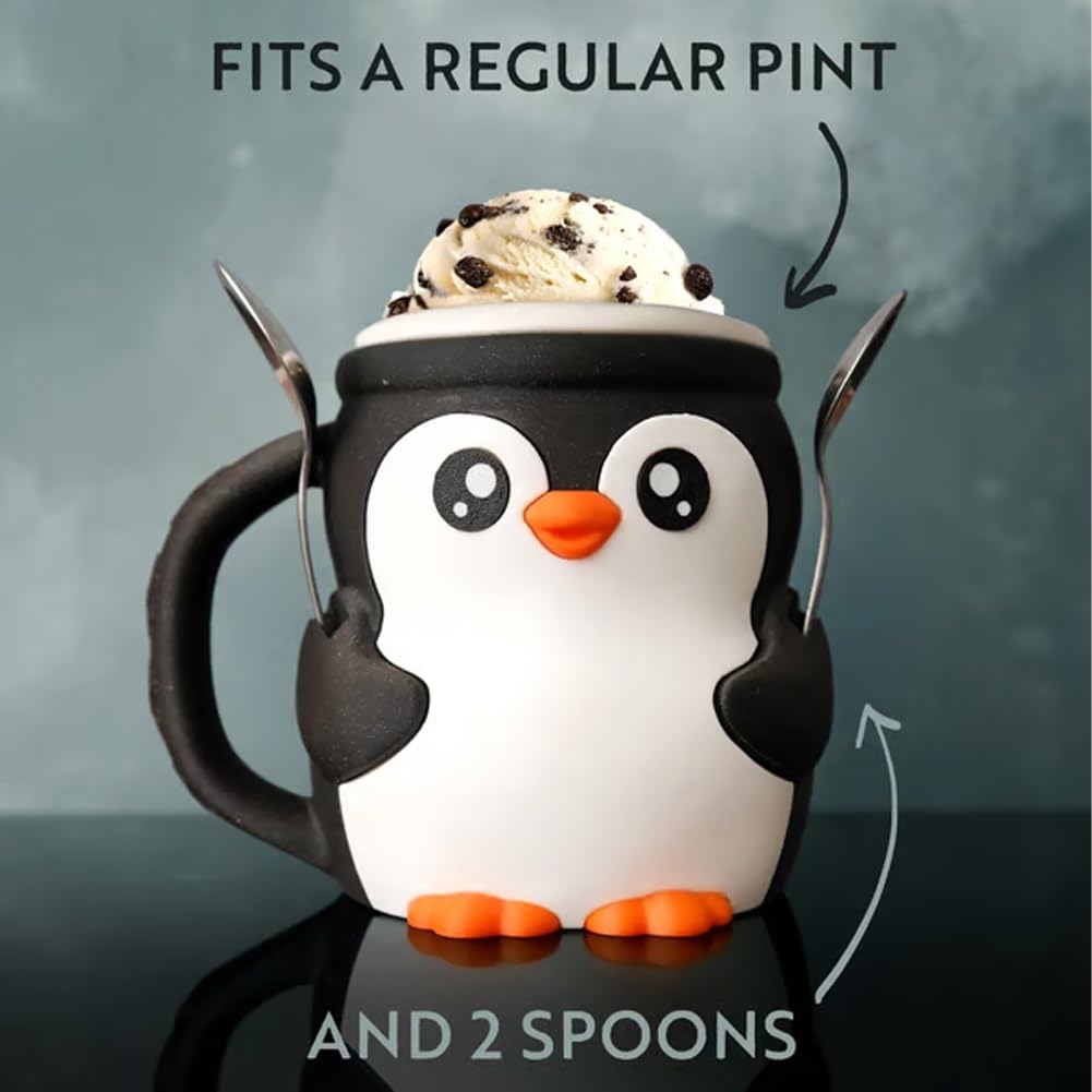 Pudgy Penguin Ice Cream Cup Holder