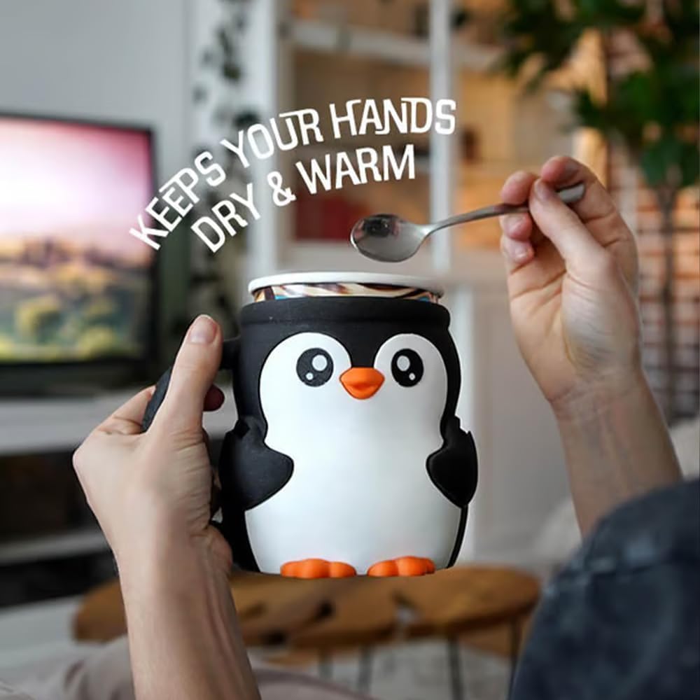 Pudgy Penguin Ice Cream Cup Holder