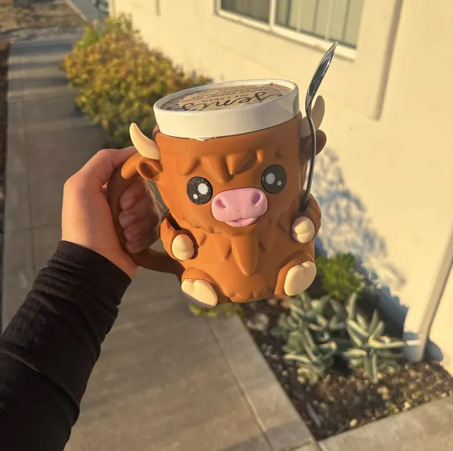 Pudgy Penguin Ice Cream Cup Holder